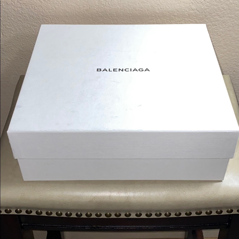 Balenciaga light pink studded wedge 38.5 - US8.5 - Picture 9 of 11